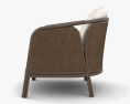 Mcguire Ojai Lounge chair 3D 모델 