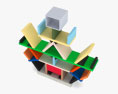 Memphis Milano Carlton Shelf 3D模型