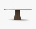 Meridiani Owen Обідній стіл 3D модель