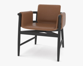 Meridiani Teresina Chair 3D model