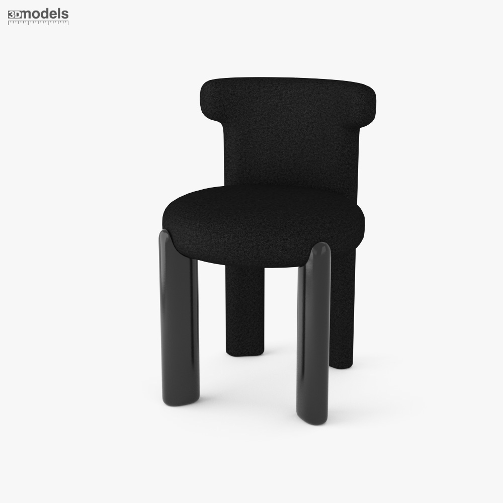 Meridiani Cosette Cadeira by Andrea Parisio 2024 Modelo 3d