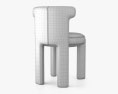 Meridiani Cosette Stuhl by Andrea Parisio 2024 3D-Modell