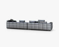 Minotti Blazer Sofa 3d model