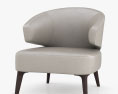 Minotti Aston 扶手椅 3D模型