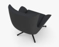 Minotti Jensen 肘掛け椅子 3Dモデル
