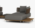 Minotti Quadrado Sofa 3d model