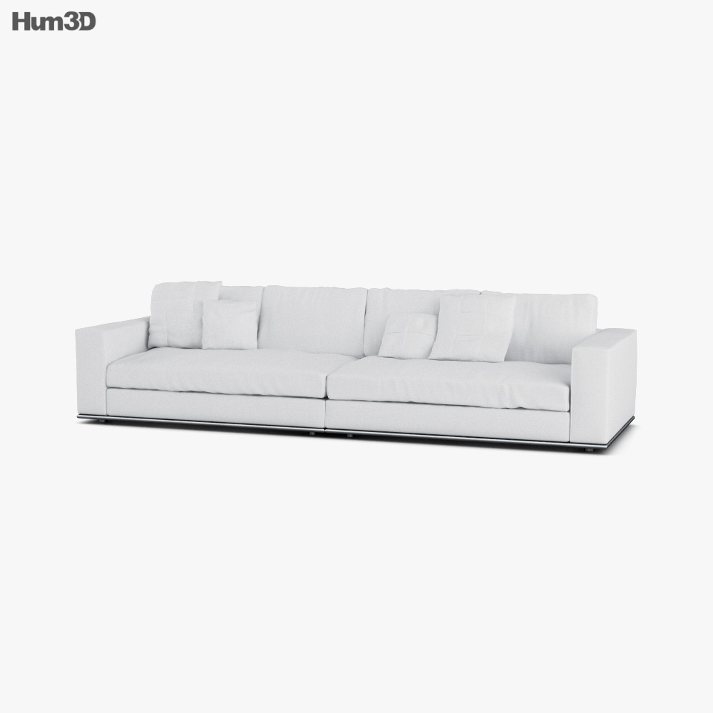 Minotti Hamilton Sofa 3D model