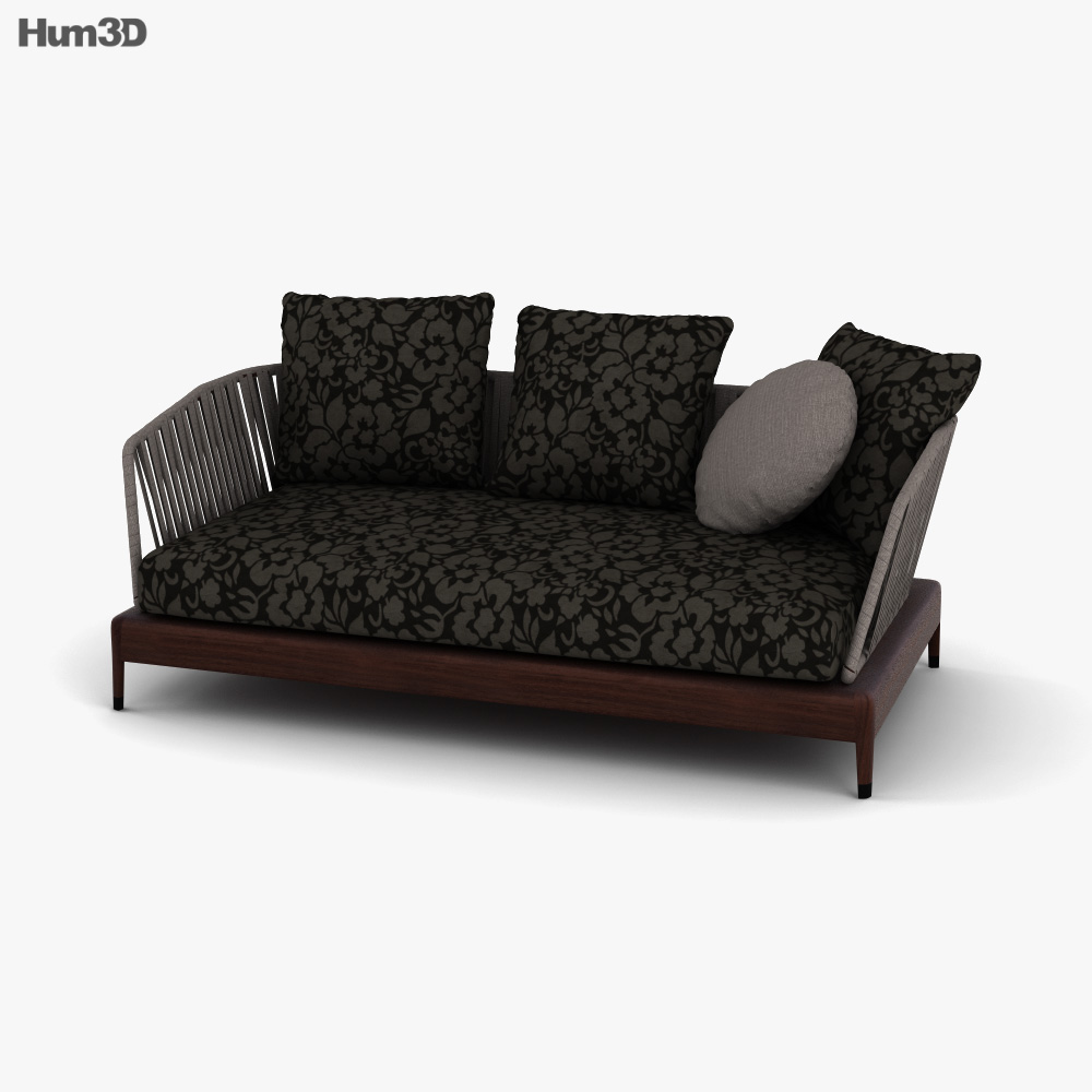 Minotti Indiana Sofa 3D model