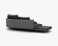 Minotti Torii 沙发 3D模型