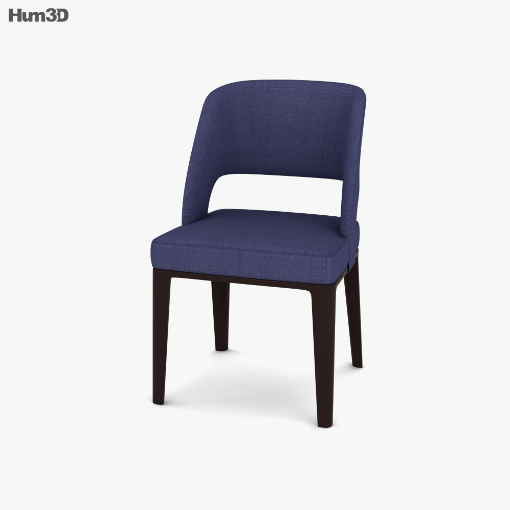 Minotti Owens Chair 3D model