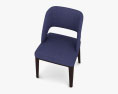Minotti Owens Chair 3d model
