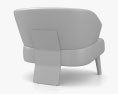 Minotti Reeves Large Sessel 3D-Modell