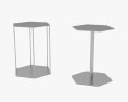 Minotti Brisley Table Basse Modèle 3d