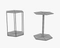 Minotti Brisley Кофейный столик 3D модель