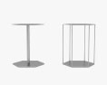 Minotti Brisley Кофейный столик 3D модель