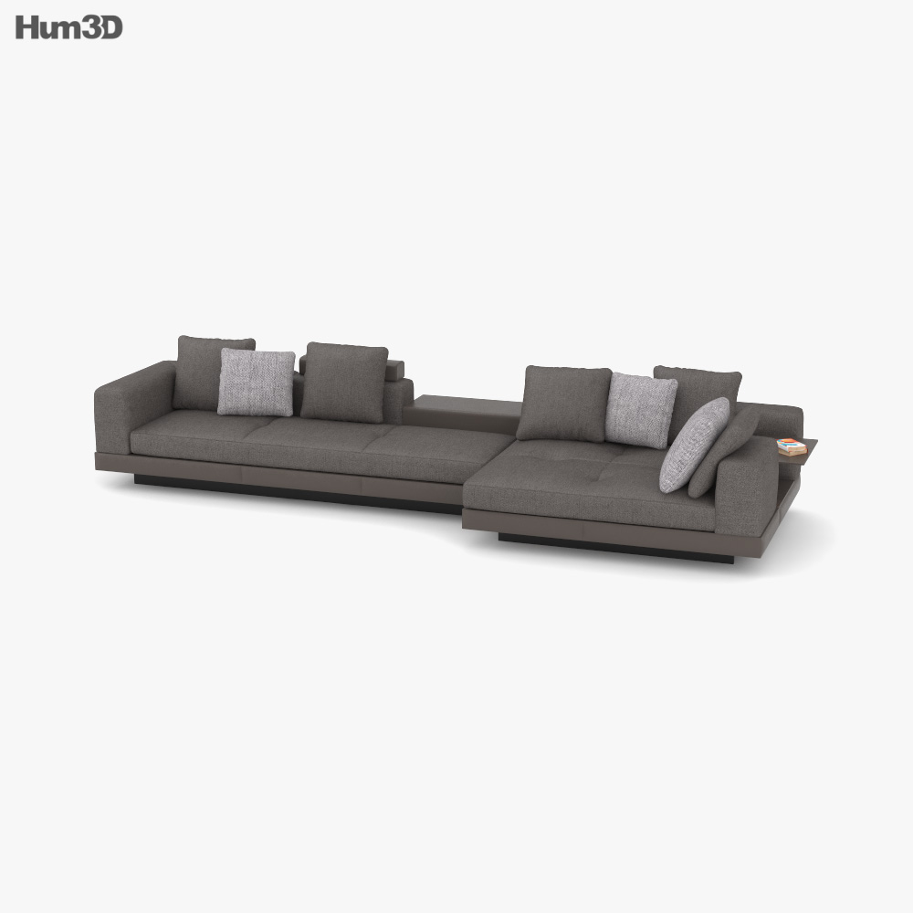 Minotti Connery Sofa 3D model