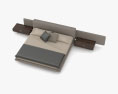 Minotti Horizonte Ліжко 3D модель