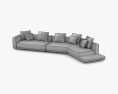 Minotti Horizonte Sofa 3d model