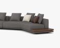 Minotti Horizonte Sofa 3d model