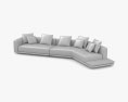 Minotti Horizonte Sofa 3D-Modell