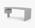 Modani Oria Office Desk 3d model