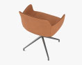 Molteni Barbican 의자 3D 모델 