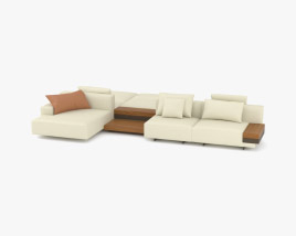 Molteni Marteen Sofa Modèle 3D