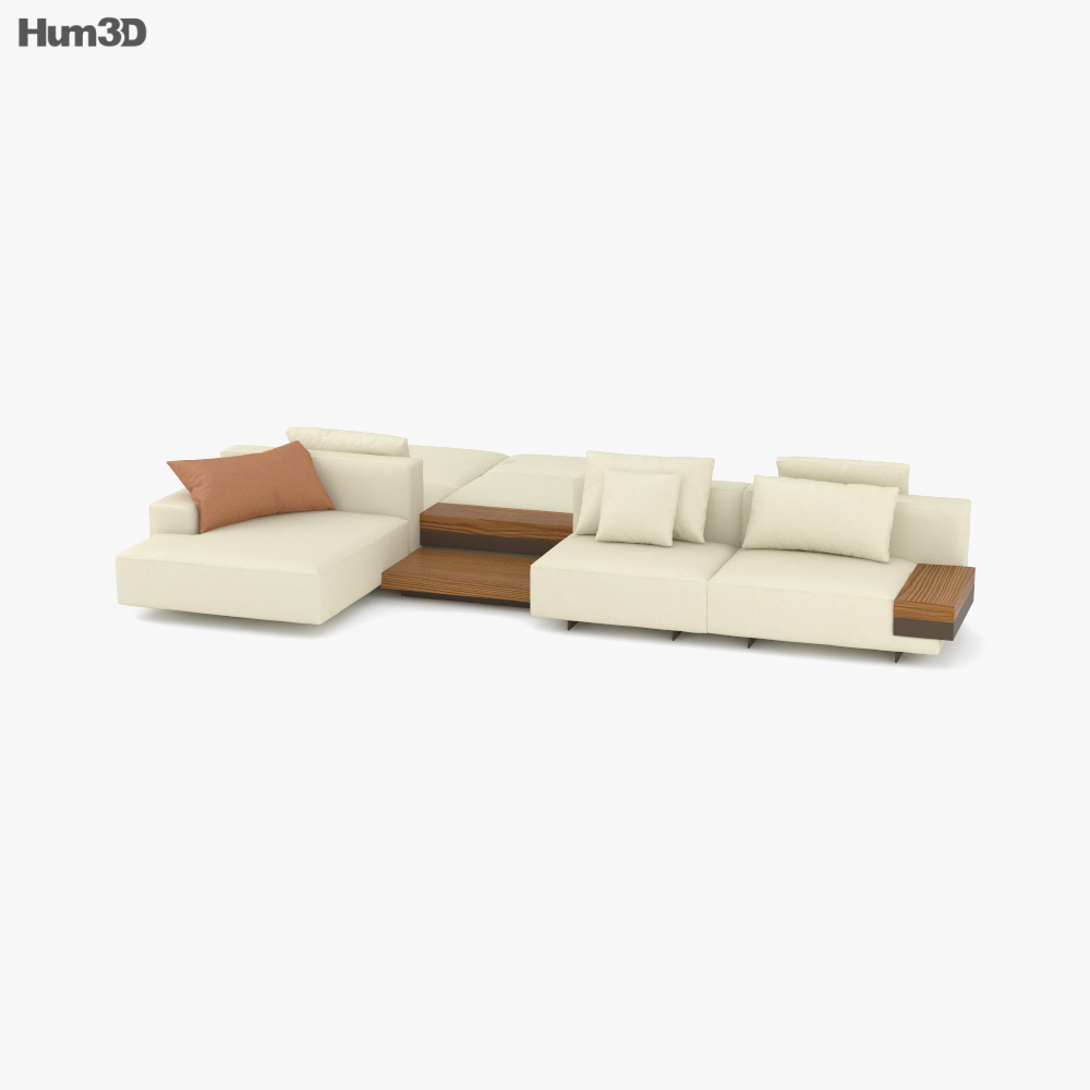 Molteni Marteen Sofa 3D model