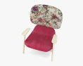 Moroso Klara 肘掛け椅子 3Dモデル