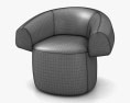 Moroso Ruff 肘掛け椅子 3Dモデル