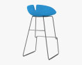 Moroso Fjord Bar stool 3d model