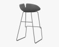 Moroso Fjord Bar stool 3d model