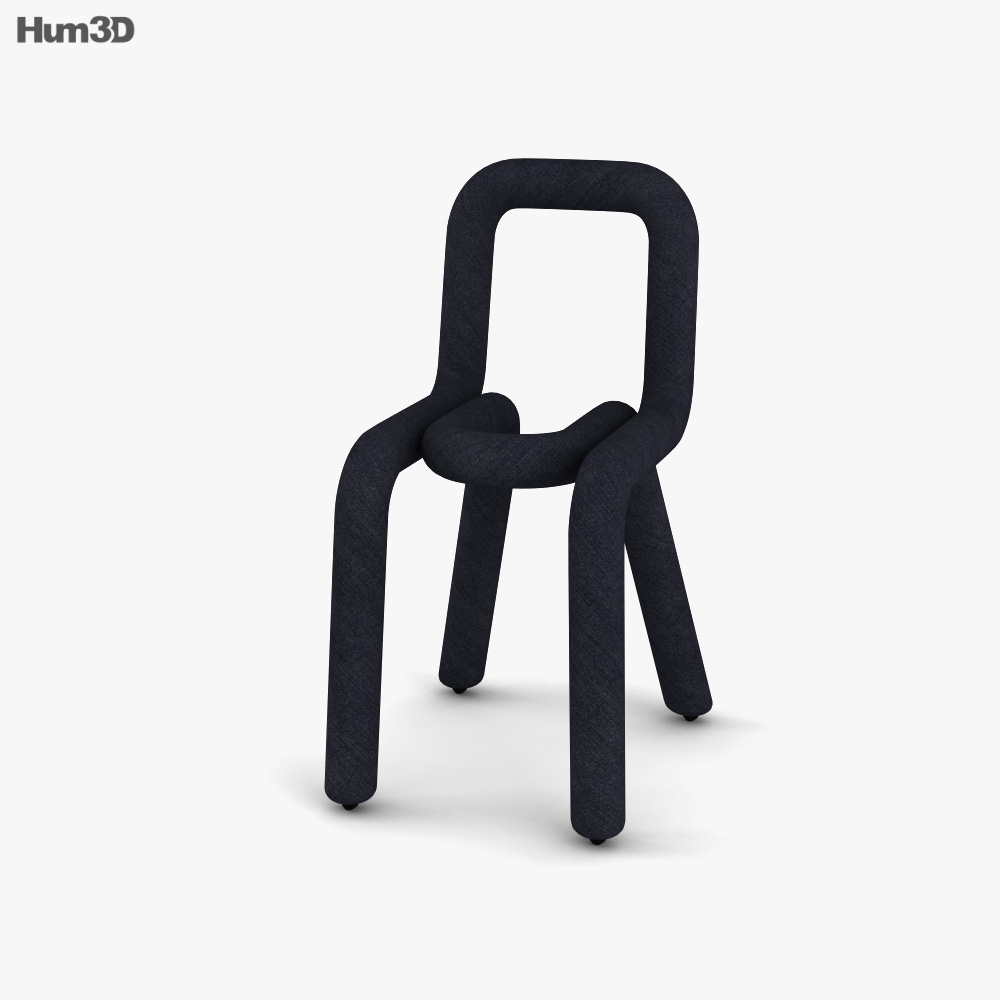 Moustache Sparkling Bold Chair 3D model