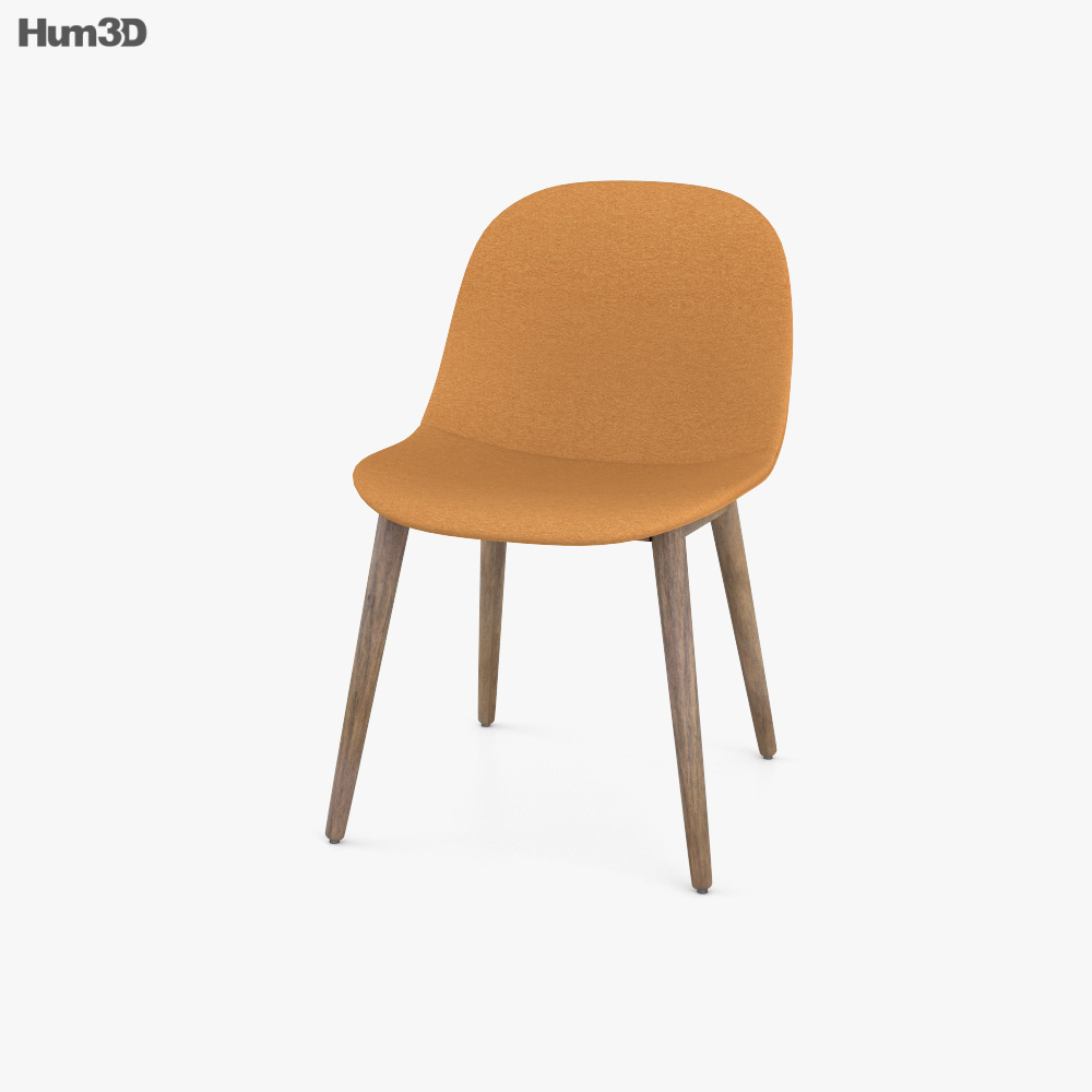 Muuto Fiber Side chair 3D model