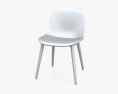 Muuto Fiber Side chair 3D 모델 