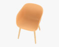 Muuto Fiber 肘掛け椅子 3Dモデル