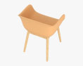 Muuto Fiber 肘掛け椅子 3Dモデル