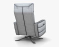 Natuzzi Istante 扶手椅 3D模型