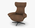 Natuzzi Ilia Recliners 肘掛け椅子 3Dモデル