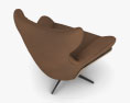 Natuzzi Ilia Recliners 扶手椅 3D模型