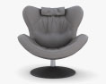 Natuzzi Sound 肘掛け椅子 3Dモデル