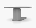 Natuzzi Ombra Обідній стіл 3D модель
