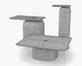 Nikari April Tisch 3D-Modell
