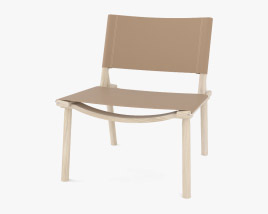 Nikari December Lounge chair 3D model