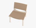 Nikari December Lounge chair 3d model