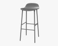 Normann Copenhagen Form Bar stool 3d model