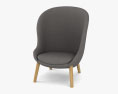 Normann Copenhagen Hyg Lounge chair Modello 3D