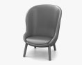 Normann Copenhagen Hyg Lounge chair Modelo 3D