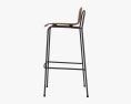 Normann Copenhagen Studio Барний стілець 3D модель