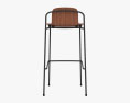 Normann Copenhagen Studio Bar stool 3d model